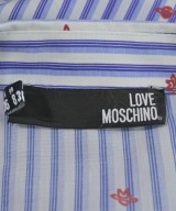 LOVE MOSCHINO（ラブモスキーノ）カジュアルシャツ 青 サイズ:40(M位) レディース/2200653882024