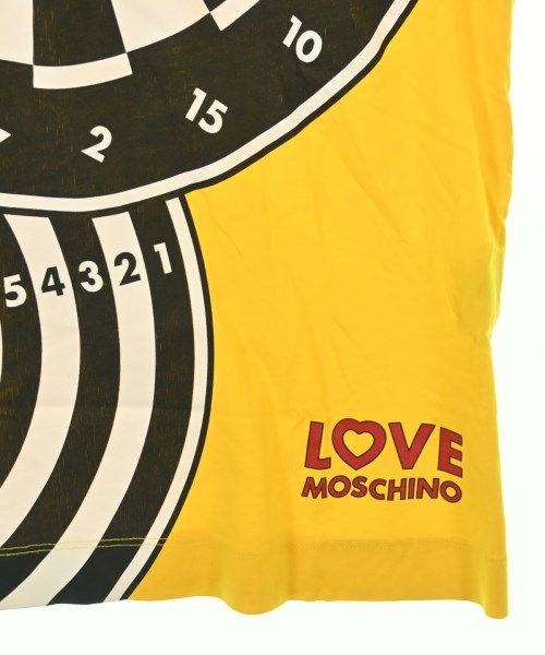LOVE MOSCHINO（ラブモスキーノ）Tシャツ・カットソー 黄 サイズ:44(L位) レディース/2200703562067