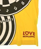 LOVE MOSCHINO（ラブモスキーノ）Tシャツ・カットソー 黄 サイズ:44(L位) レディース/2200703562067