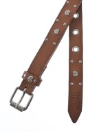 LOVE MOSCHINO（ラブモスキーノ）ベルト 茶 サイズ:- レディース/2200704715486