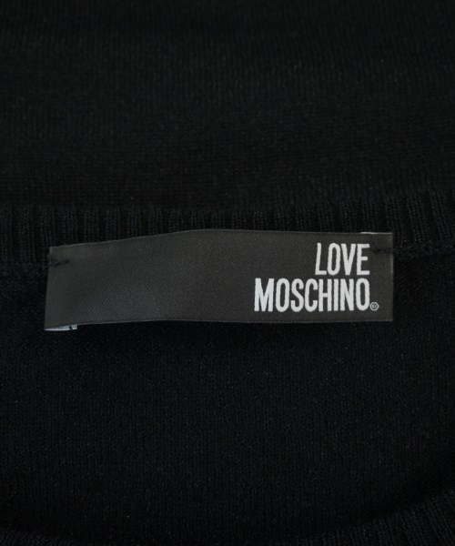 LOVE MOSCHINO（ラブモスキーノ）ニット・セーター 黒 サイズ:44(L位) レディース/2200702848094