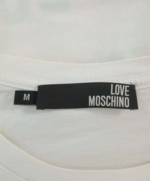 LOVE MOSCHINO（ラブモスキーノ）Tシャツ・カットソー 白 サイズ:M メンズ/2200729625036