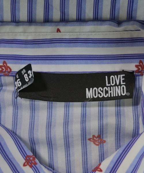 LOVE MOSCHINO（ラブモスキーノ）カジュアルシャツ 紫 サイズ:40(M位) レディース/2200725677121