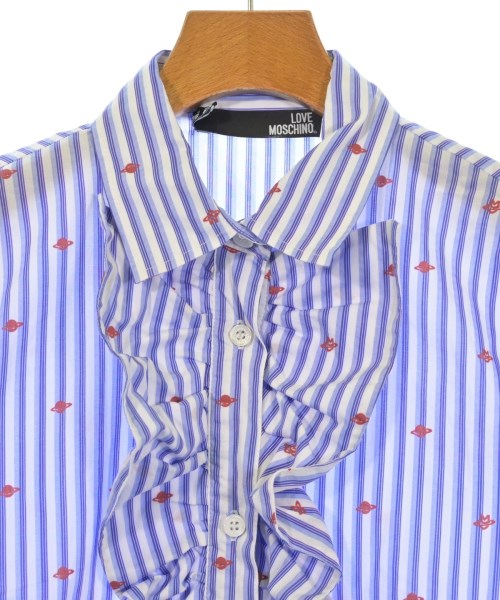 LOVE MOSCHINO（ラブモスキーノ）カジュアルシャツ 紫 サイズ:40(M位) レディース/2200725677121