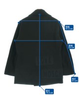 LOVE MOSCHINO（ラブモスキーノ）ピーコート 黒 サイズ:48(L位) メンズ/2200721079011