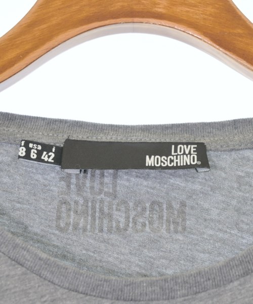 LOVE MOSCHINO（ラブモスキーノ）Tシャツ・カットソー グレー サイズ:42(M位) レディース/2200683358063