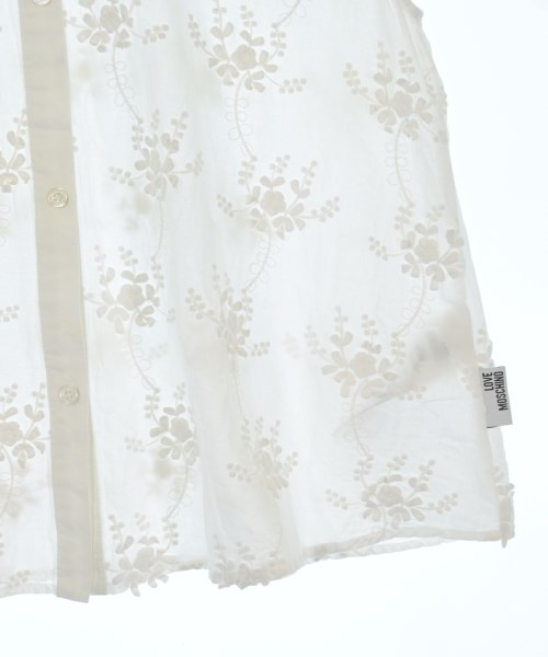 LOVE MOSCHINO（ラブモスキーノ）カジュアルシャツ 白 サイズ:40(M位) レディース/2200682886499