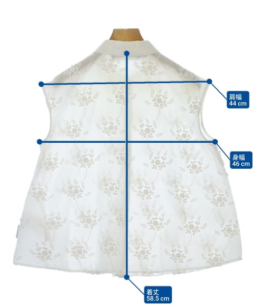 LOVE MOSCHINO（ラブモスキーノ）カジュアルシャツ 白 サイズ:40(M位) レディース/2200682886499