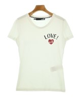 LOVE MOSCHINO（ラブモスキーノ）Tシャツ・カットソー 白 サイズ:38(S位) レディース/2200685524015