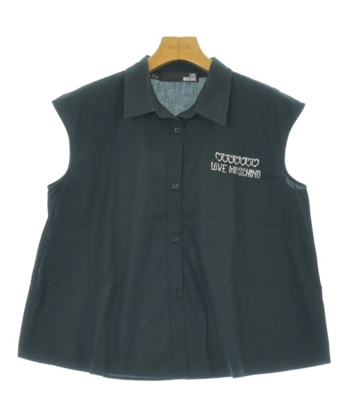 LOVE MOSCHINO(ラブモスキーノ)カジュアルシャツ 黒 サイズ:42(M位)/2200690029123