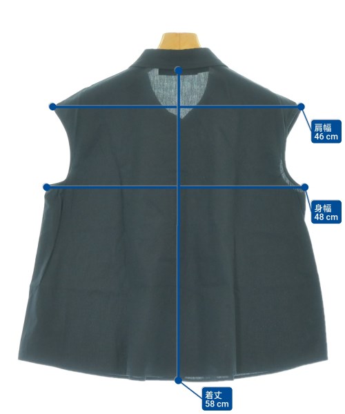 LOVE MOSCHINO（ラブモスキーノ）カジュアルシャツ 黒 サイズ:42(M位) レディース/2200690029123
