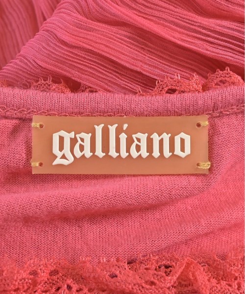 galliano（ガリアーノ）ワンピース ピンク サイズ:38(S位) レディース/2200714498102