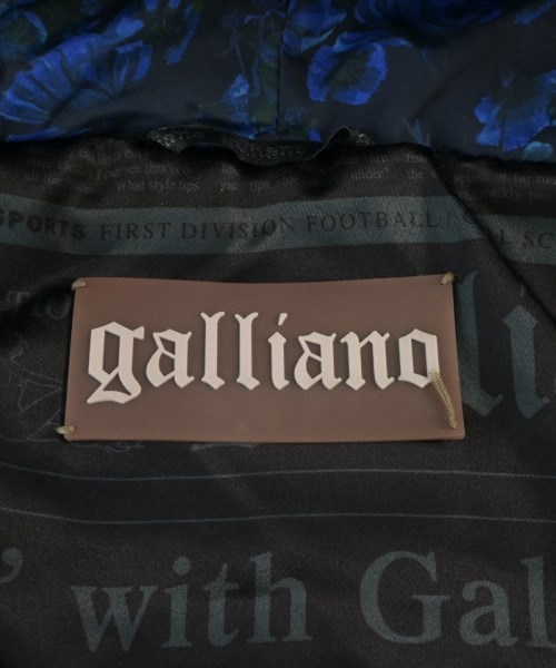 galliano（ガリアーノ）ダウンジャケット/ダウンベスト 紺 サイズ:46(XL位) レディース/2200662075110