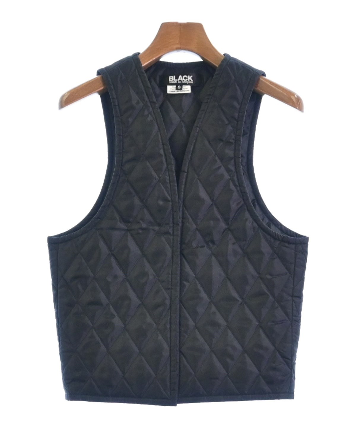 ブランド通販 COMME BLACK des 黒 GARCONS（ブラックコムデギャルソン）ベスト トップス