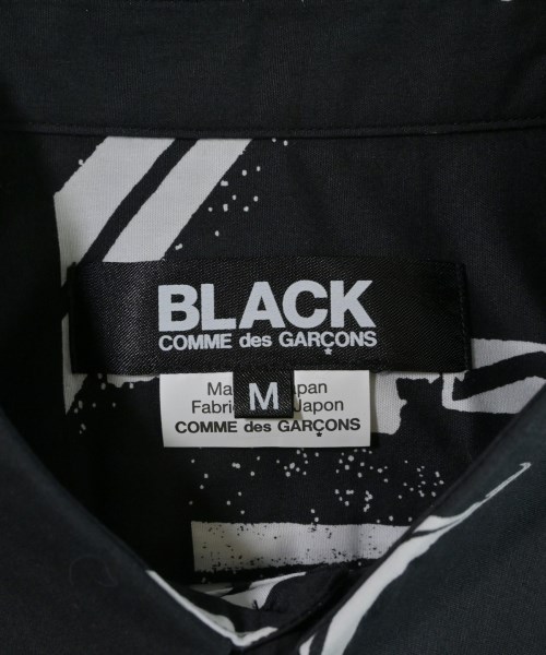 BLACK COMME des GARCONS（ブラックコムデギャルソン）カジュアルシャツ 黒 サイズ:M メンズ/2200556280149