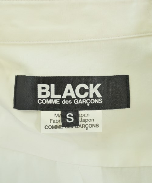 BLACK COMME des GARCONS（ブラックコムデギャルソン）カジュアルシャツ 白 サイズ:S レディース/2200560633030