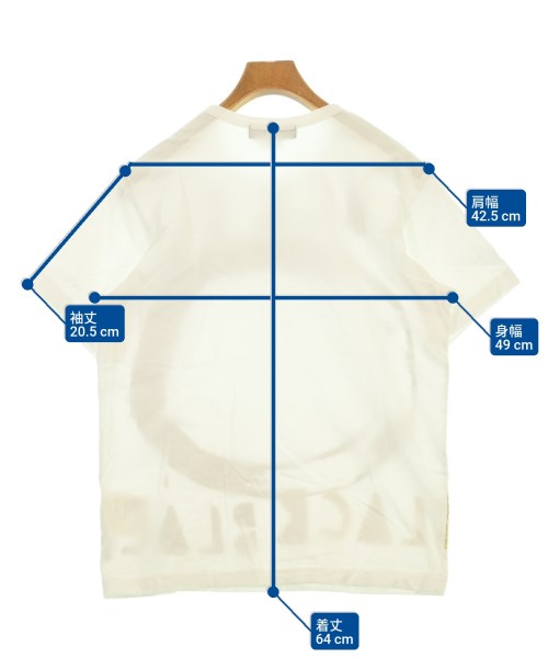 BLACK COMME des GARCONS（ブラックコムデギャルソン）Tシャツ・カットソー 白 サイズ:L メンズ/2200614001105