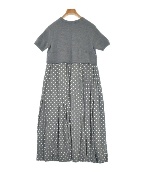 BLACK COMME des GARCONS（ブラックコムデギャルソン）ワンピース グレー サイズ:L レディース/2200620628198