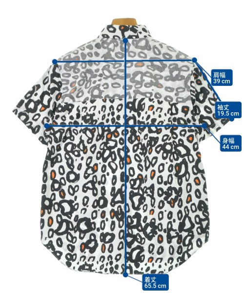 BLACK COMME des GARCONS（ブラックコムデギャルソン）カジュアルシャツ 白 サイズ:S メンズ/2200635433060