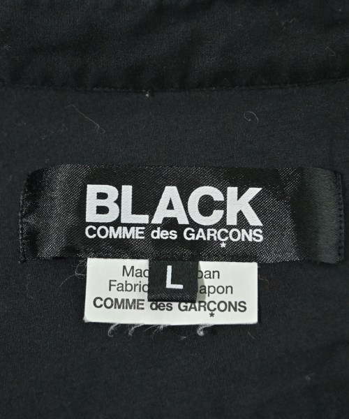 BLACK COMME des GARCONS（ブラックコムデギャルソン）カジュアルシャツ 黒 サイズ:L レディース/2200620411080