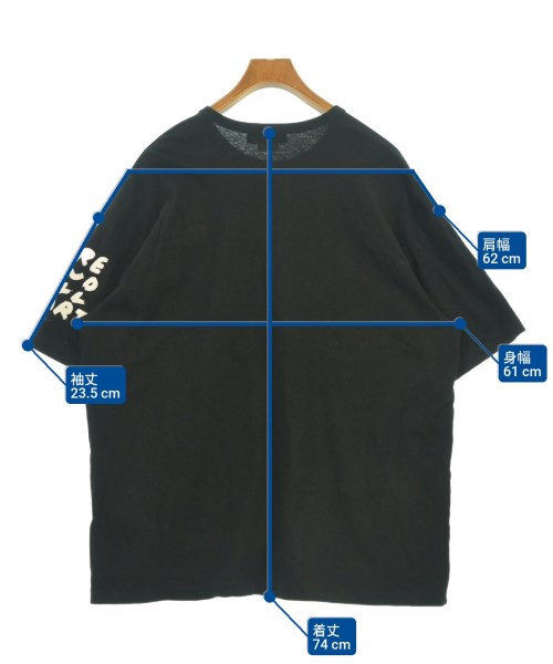 BLACK COMME des GARCONS（ブラックコムデギャルソン）Tシャツ・カットソー 黒 サイズ:M メンズ/2200635839039