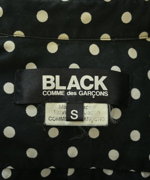 BLACK COMME des GARCONS（ブラックコムデギャルソン）カジュアルシャツ 黒 サイズ:S メンズ/2200636342033