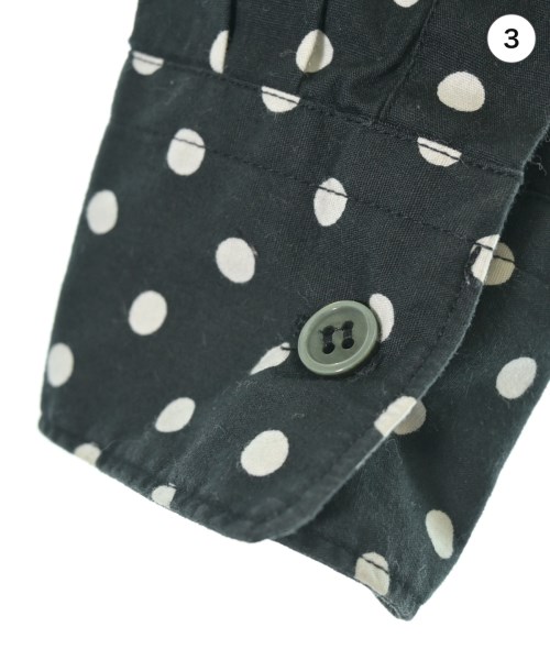 BLACK COMME des GARCONS（ブラックコムデギャルソン）カジュアルシャツ 黒 サイズ:S メンズ/2200636342033