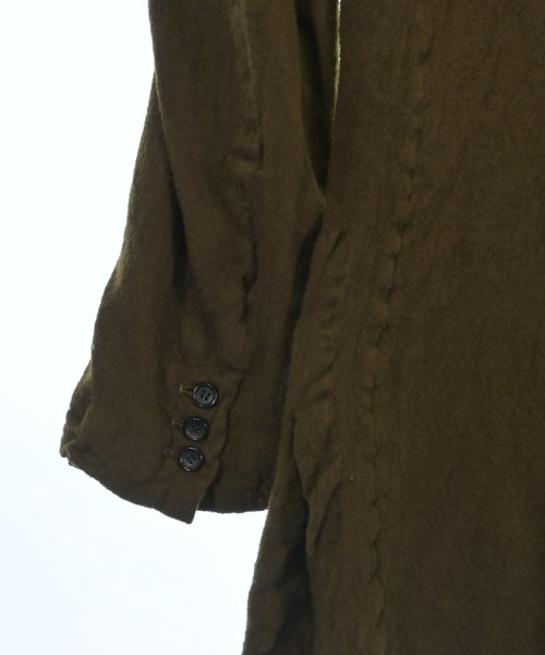 BLACK COMME des GARCONS（ブラックコムデギャルソン）ステンカラーコート カーキ サイズ:S レディース/2200622250038