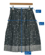 BLACK COMME des GARCONS（ブラックコムデギャルソン）ロング・マキシ丈スカート 黒 サイズ:S レディース/2200622250083