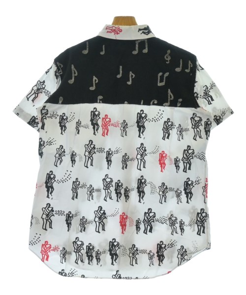 BLACK COMME des GARCONS（ブラックコムデギャルソン）カジュアルシャツ 白 サイズ:L メンズ/2200637218115