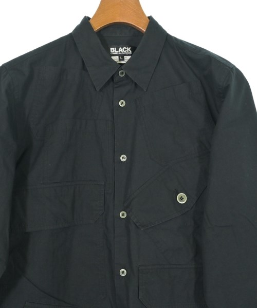 BLACK COMME des GARCONS（ブラックコムデギャルソン）カジュアルシャツ 黒 サイズ:L メンズ/2200637355049