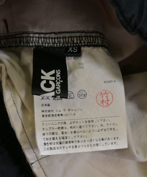 BLACK COMME des GARCONS（ブラックコムデギャルソン）ショートパンツ 黒 サイズ:XS メンズ/2200622386126