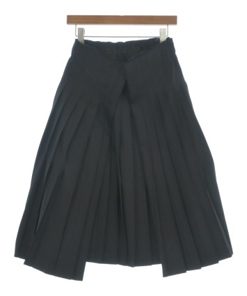 BLACK　COMME des GARÇONS スカートパンツ M黒 コムデギャルソン COMME des GARCONSサテンテープ装飾ラップスカート