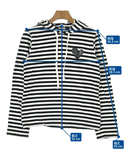 BLACK COMME des GARCONS（ブラックコムデギャルソン）Tシャツ・カットソー 黒 サイズ:M レディース/2200638331172