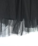 BLACK COMME des GARCONS（ブラックコムデギャルソン）ロング・マキシ丈スカート 黒 サイズ:S レディース/2200638589016