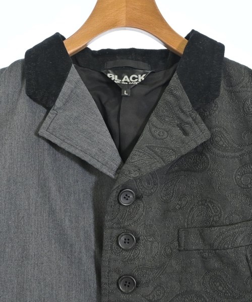 BLACK COMME des GARCONS（ブラックコムデギャルソン）カジュアルジャケット グレー サイズ:L メンズ/2200636491014