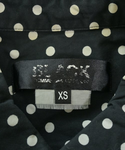 BLACK COMME des GARCONS（ブラックコムデギャルソン）カジュアルシャツ 黒 サイズ:XS レディース/2200639035048