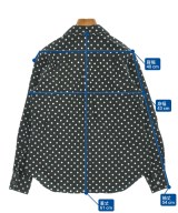 BLACK COMME des GARCONS（ブラックコムデギャルソン）カジュアルシャツ 黒 サイズ:XS レディース/2200639035048