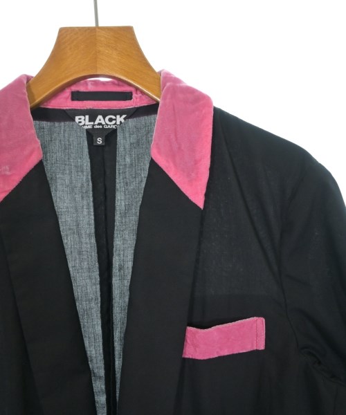 BLACK COMME des GARCONS（ブラックコムデギャルソン）カジュアルジャケット 黒 サイズ:S レディース/2200626481049