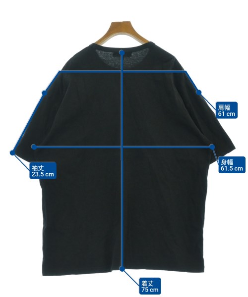 BLACK COMME des GARCONS（ブラックコムデギャルソン）Tシャツ・カットソー 黒 サイズ:M メンズ/2200639937045