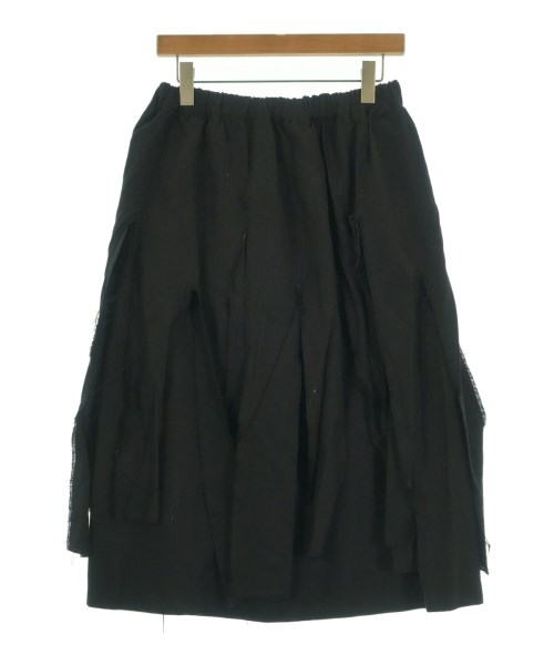 BLACK COMME des GARCONS（ブラックコムデギャルソン）ロング・マキシ丈スカート 黒 サイズ:XS レディース/2200640275044