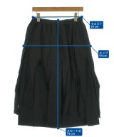 BLACK COMME des GARCONS（ブラックコムデギャルソン）ロング・マキシ丈スカート 黒 サイズ:XS レディース/2200640275044