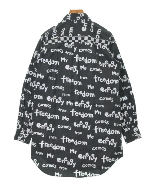 BLACK COMME des GARCONS（ブラックコムデギャルソン）カジュアルシャツ 黒 サイズ:XS レディース/2200640741020