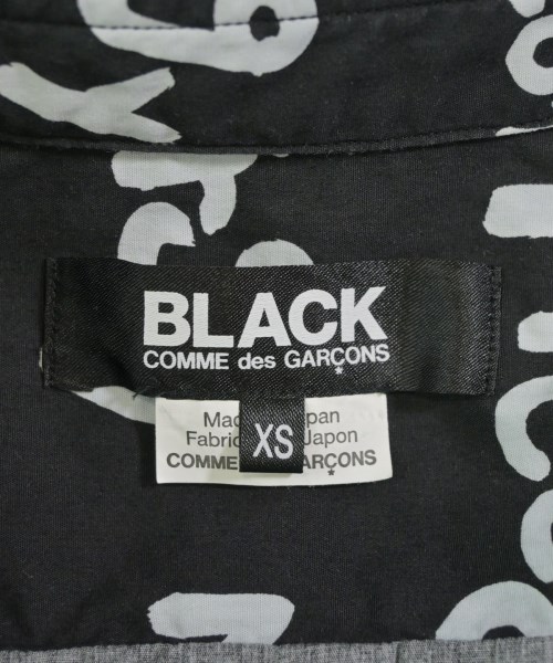 BLACK COMME des GARCONS（ブラックコムデギャルソン）カジュアルシャツ 黒 サイズ:XS レディース/2200640741020