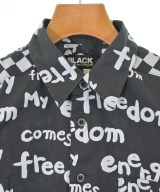 BLACK COMME des GARCONS（ブラックコムデギャルソン）カジュアルシャツ 黒 サイズ:XS レディース/2200640741020