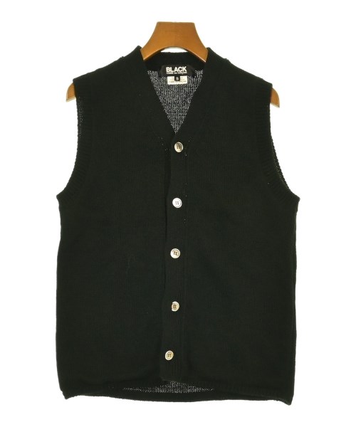 BLACK COMME des GARCONS(ブラックコムデギャルソン)ベスト 黒 サイズ:S/2200641013034