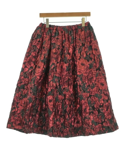 BLACK COMME des GARCONS(ブラックコムデギャルソン)ロング・マキシ丈スカート 赤 サイズ:S/2200629933194