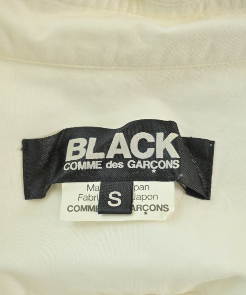 BLACK COMME des GARCONS（ブラックコムデギャルソン）カジュアルシャツ 白 サイズ:S レディース/2200630750209
