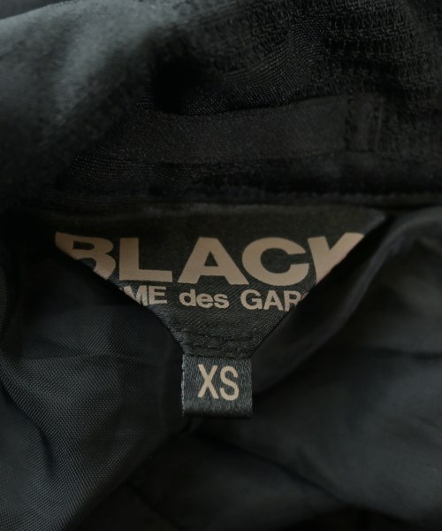BLACK COMME des GARCONS（ブラックコムデギャルソン）テーラードジャケット 黒 サイズ:XS レディース/2200631308119