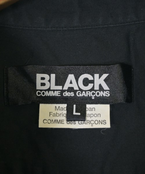 BLACK COMME des GARCONS（ブラックコムデギャルソン）カジュアルシャツ 黒 サイズ:L メンズ/2200643756113